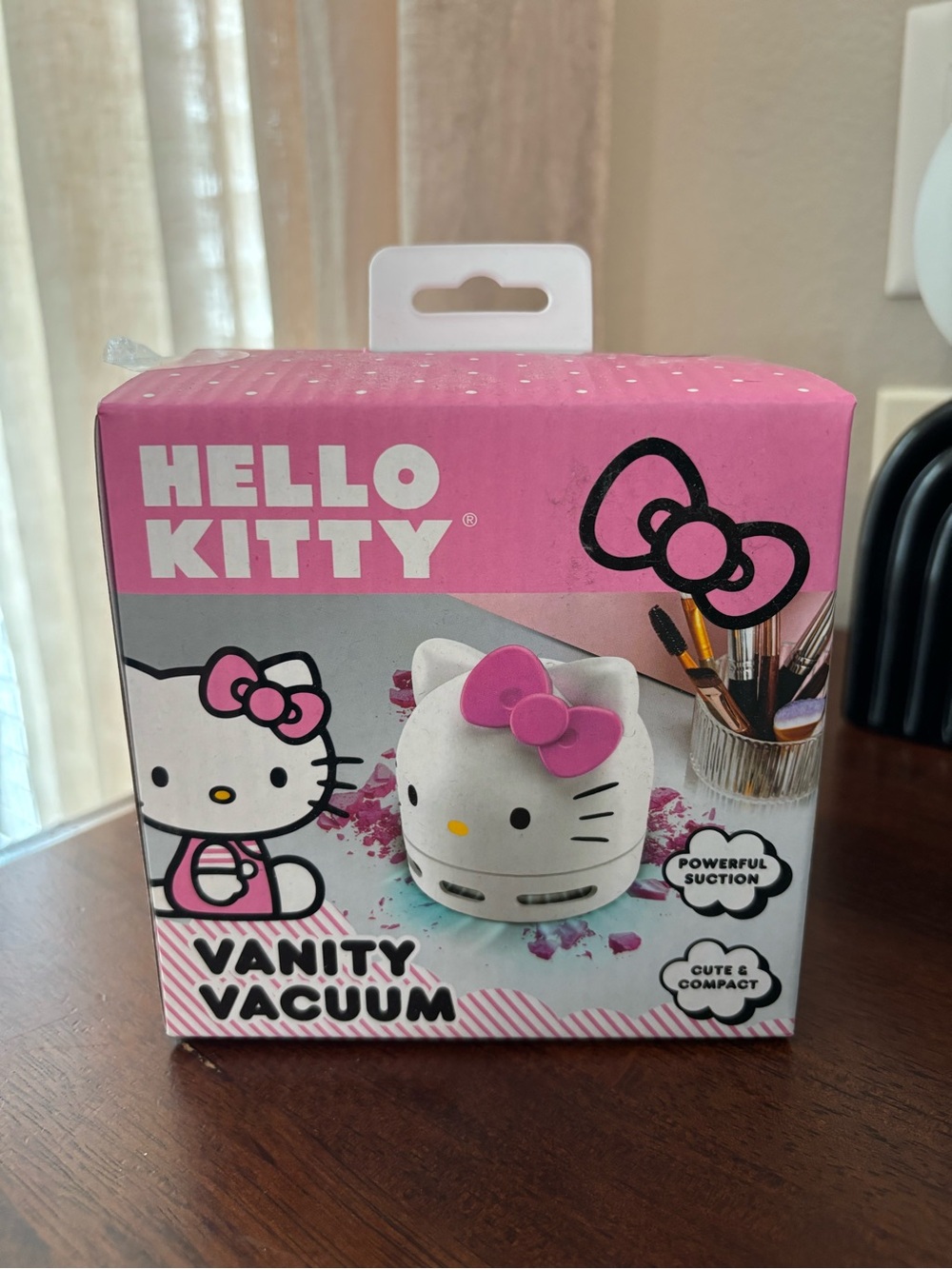 Hello Kitty Pink & White Vanity Mini Vacuum Cleaner